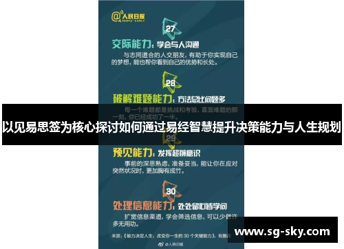 以见易思签为核心探讨如何通过易经智慧提升决策能力与人生规划